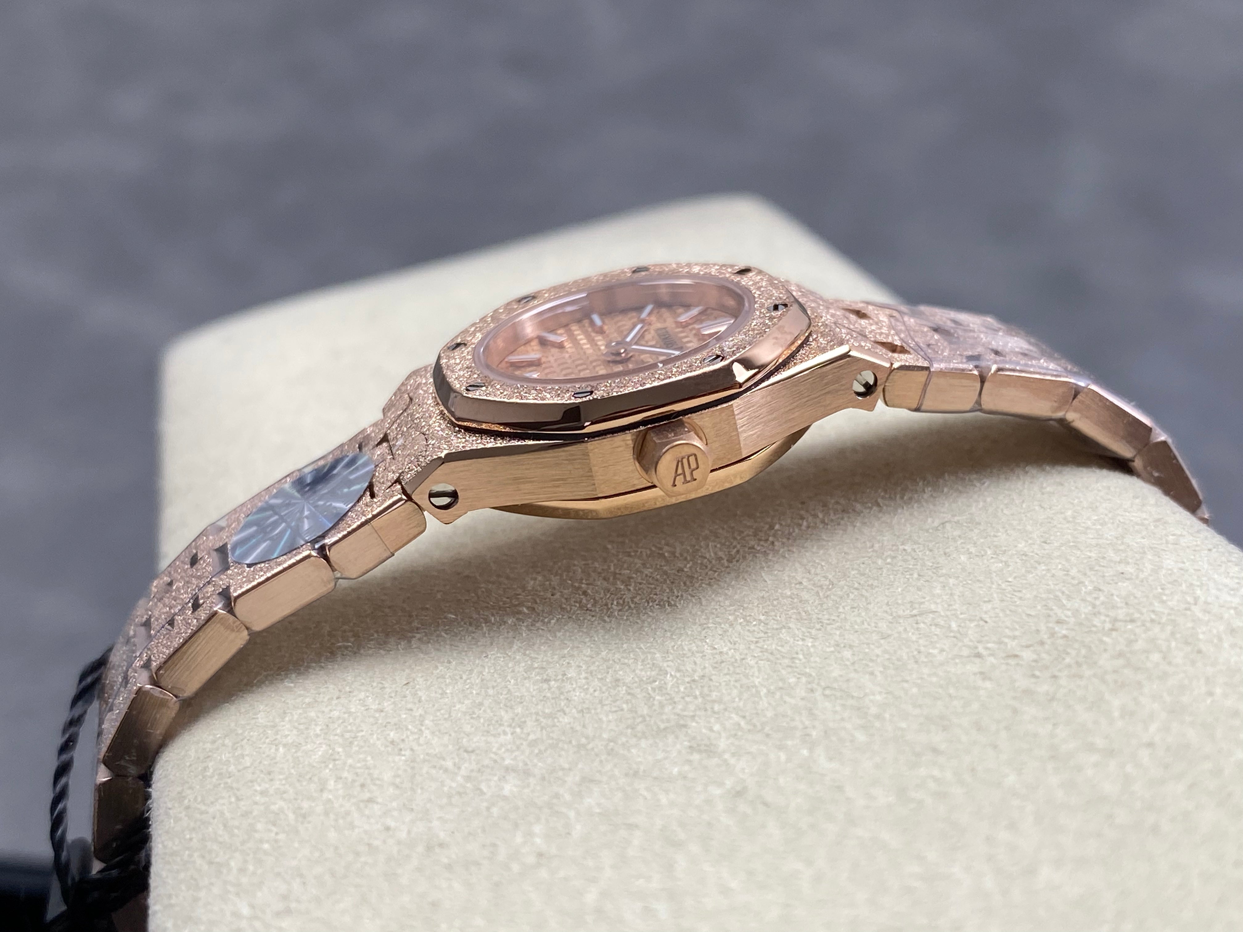Audemars Piguet Royal Oak 23mm Pink Gold Case