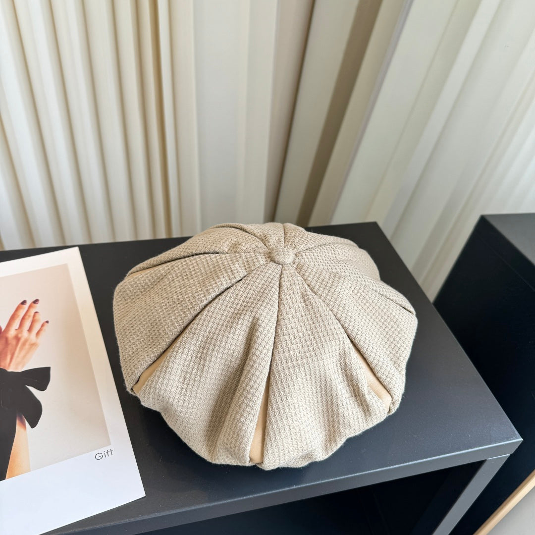 Dior Beret Beige Cotton 425673