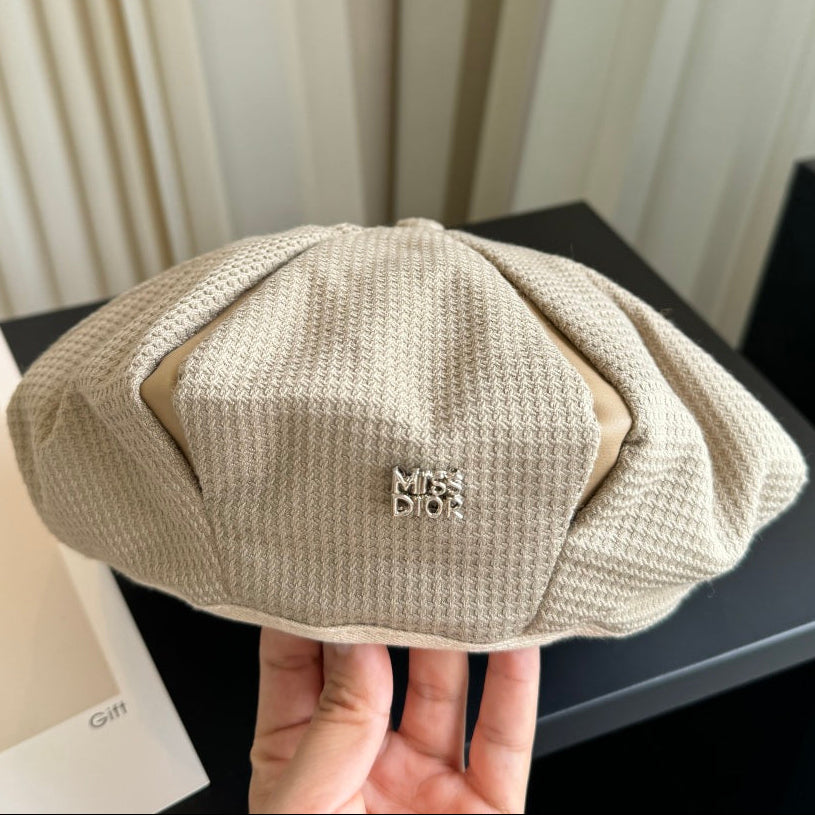 Dior Beret Beige Cotton 425673