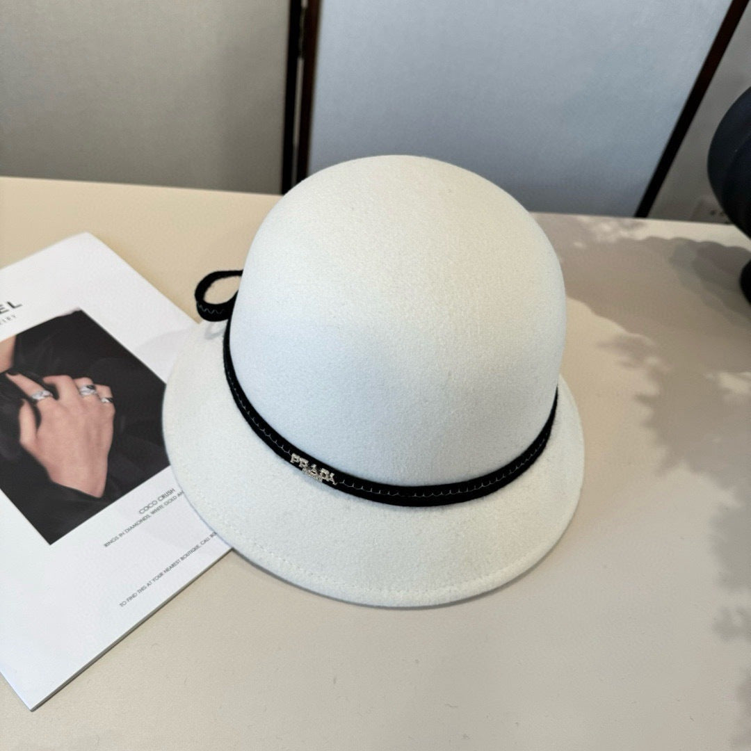 Prada Cashmere Bucket Hat 425560