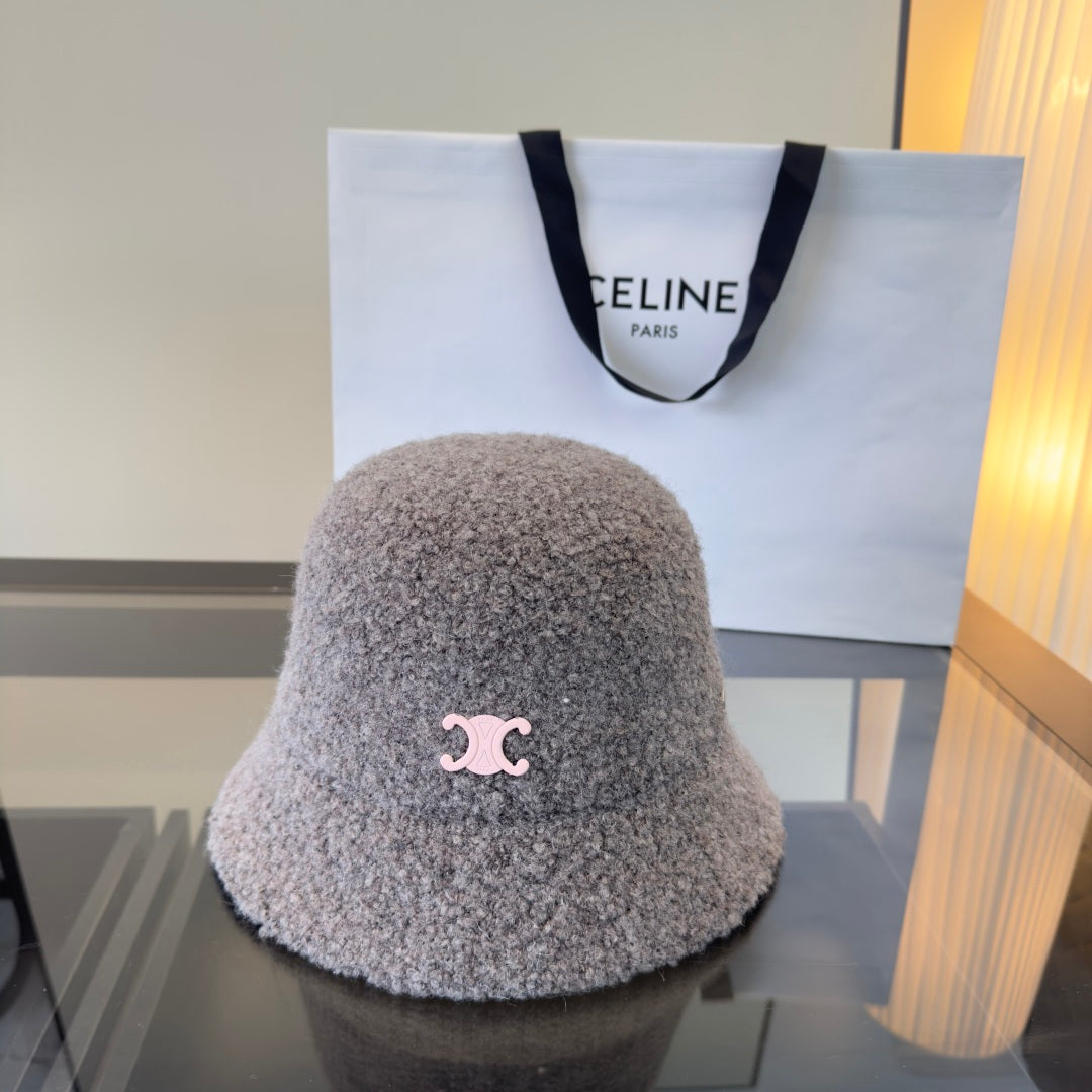 Celine Wool Bucket Hat 477544