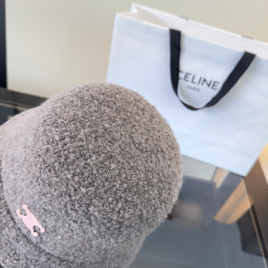 Celine Wool Bucket Hat 477544