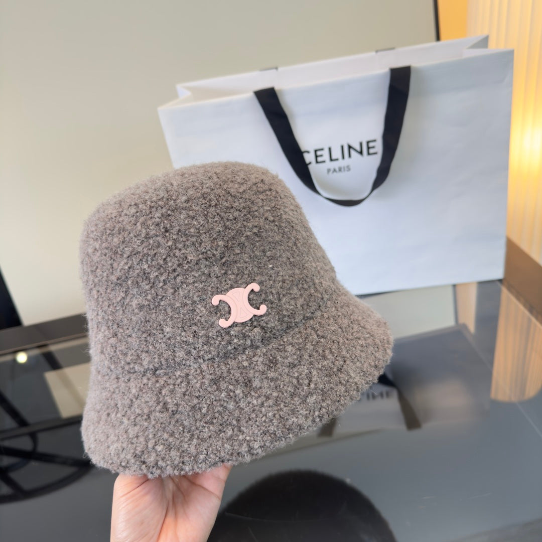 Celine Wool Bucket Hat 477544