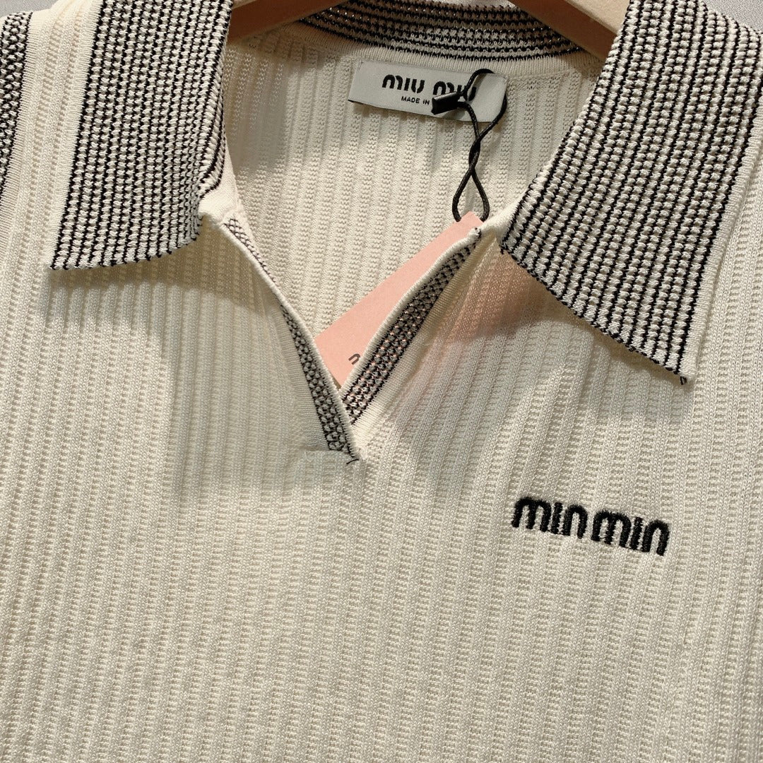 MiuMiu 2026 Knit Vest Wool 400348