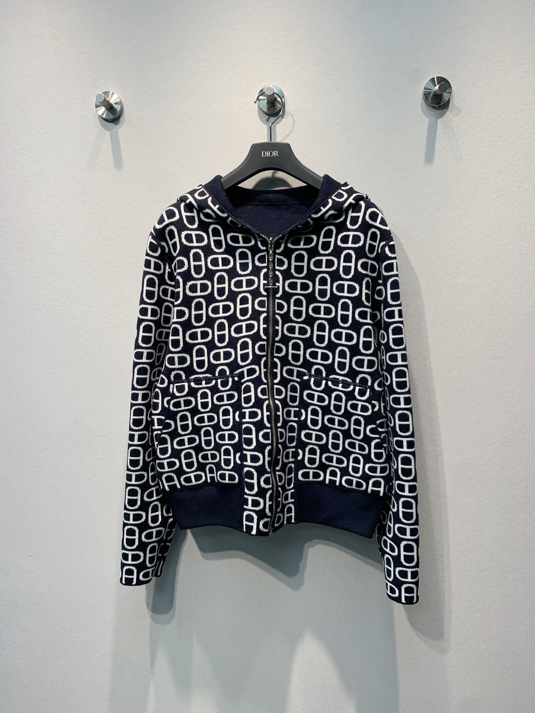 Hermes 2026 Hooded Cardigan Wool 413938