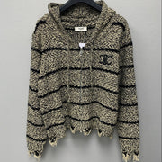 Celine 2026 Striped Hoodie Wool 429500