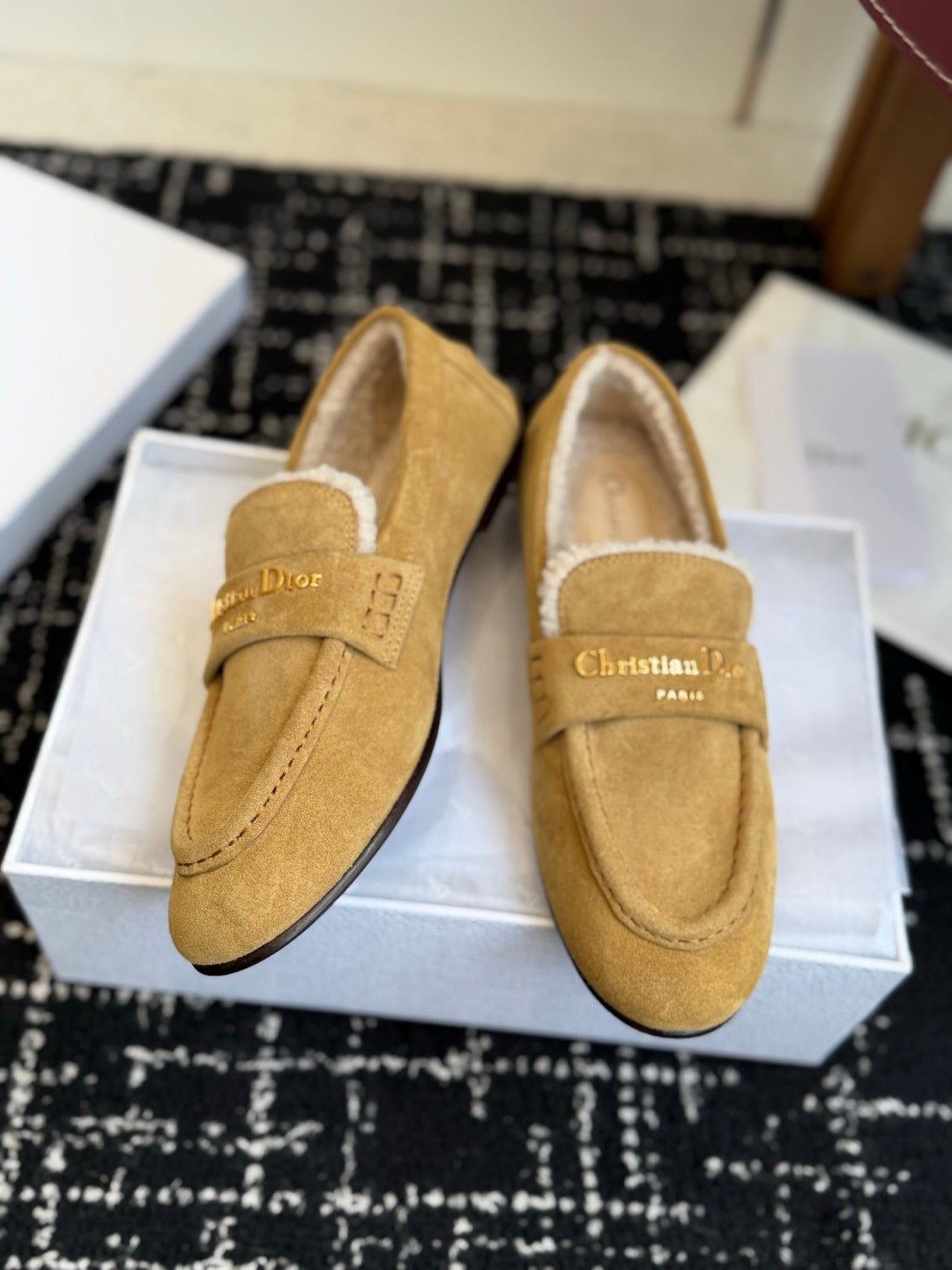 Dior 2026 Alps Boy Loafers Suede 966813