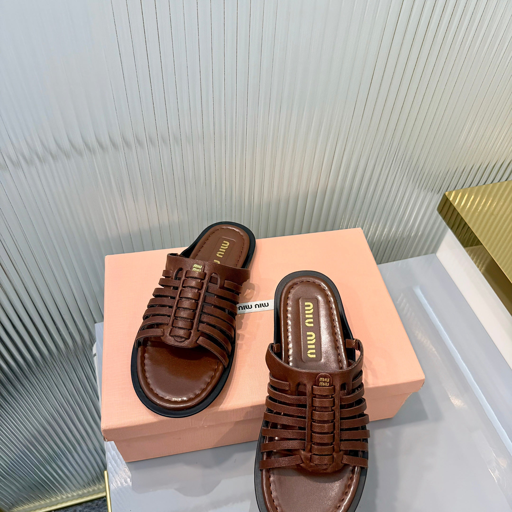 Miumiu 2026 Slipper Nappa Leather 924434