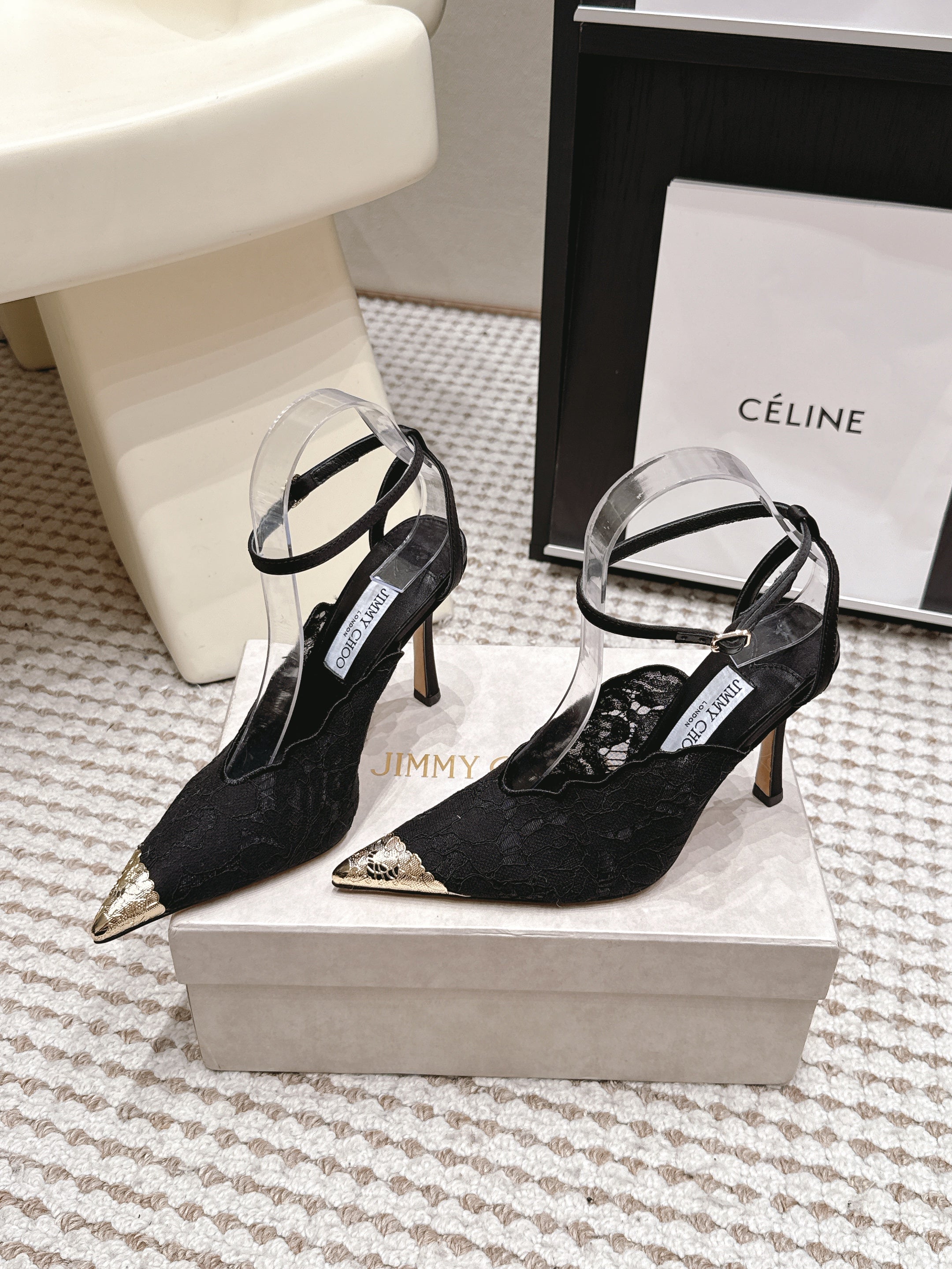 Jimmy Choo 2026 Faiz Slingback Lace 930959