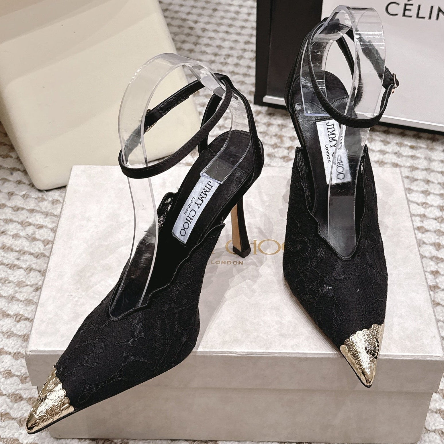 Jimmy Choo 2026 Faiz Slingback Lace 930959