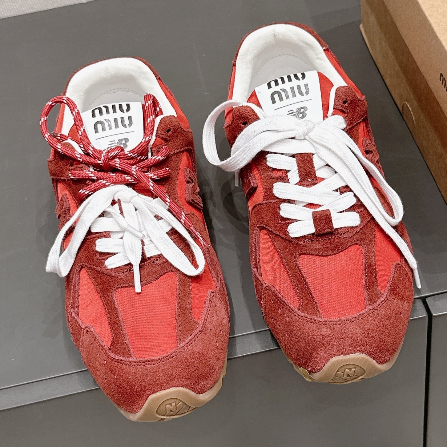 Miu Miu 2026 Balance 530 Sneakers Suede 990474