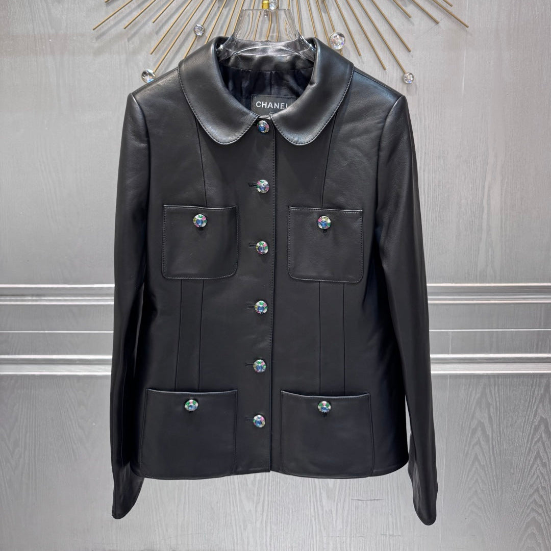 CC 25 Jacket Black Lambskin 020802090
