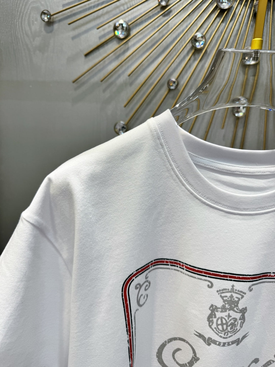 Gucci 2026 Short-sleeved Printed T-shirt White Cotton