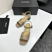 CC 2026 Mary Jane Sandals 45 Taupe Cowhide 668113