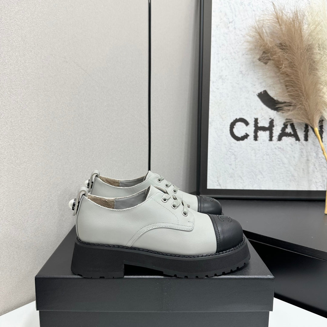 Chanel 2026 Oxford Derby Loafers Leather 944599