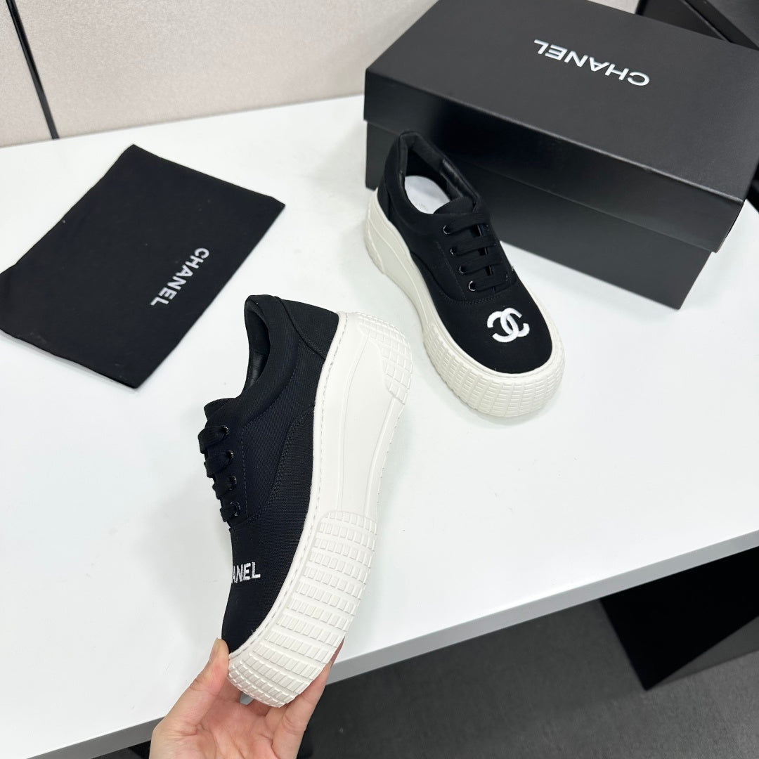 Chanel 2026 Platform Sneakers Fabric 985831