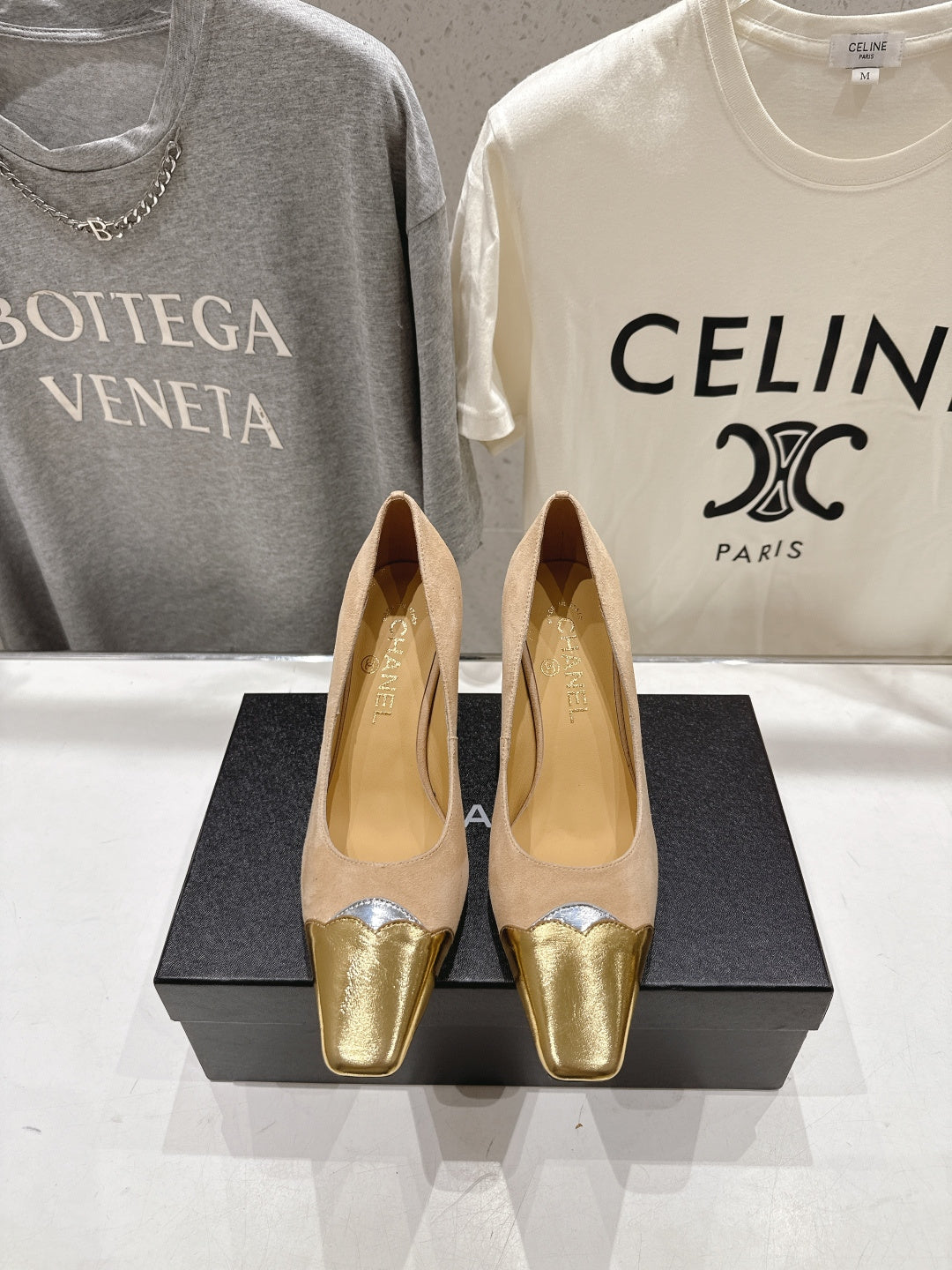 Chanel 2026 Pump 90mm Suede 852617