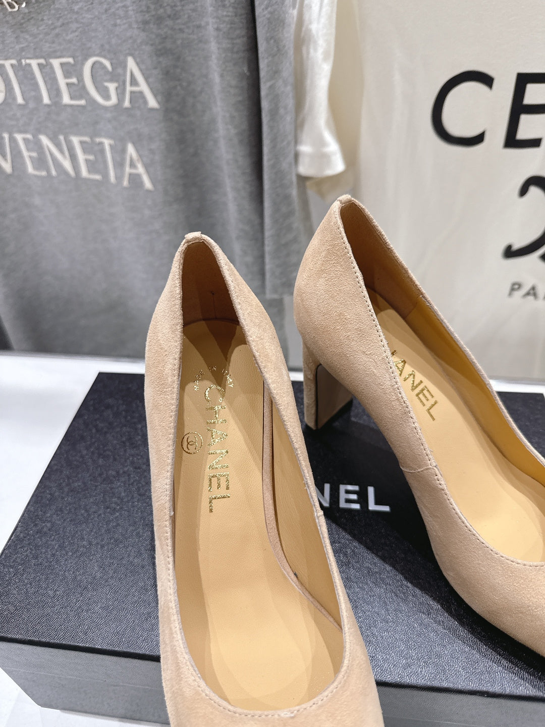 Chanel 2026 Pump 90mm Suede 852617