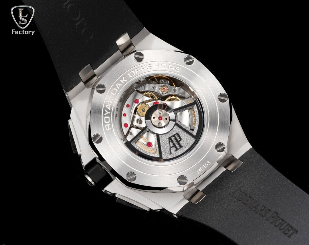 Audemars Piguet Royal Oak Offshore Chronograph 41mm Steel Case Black White Dial