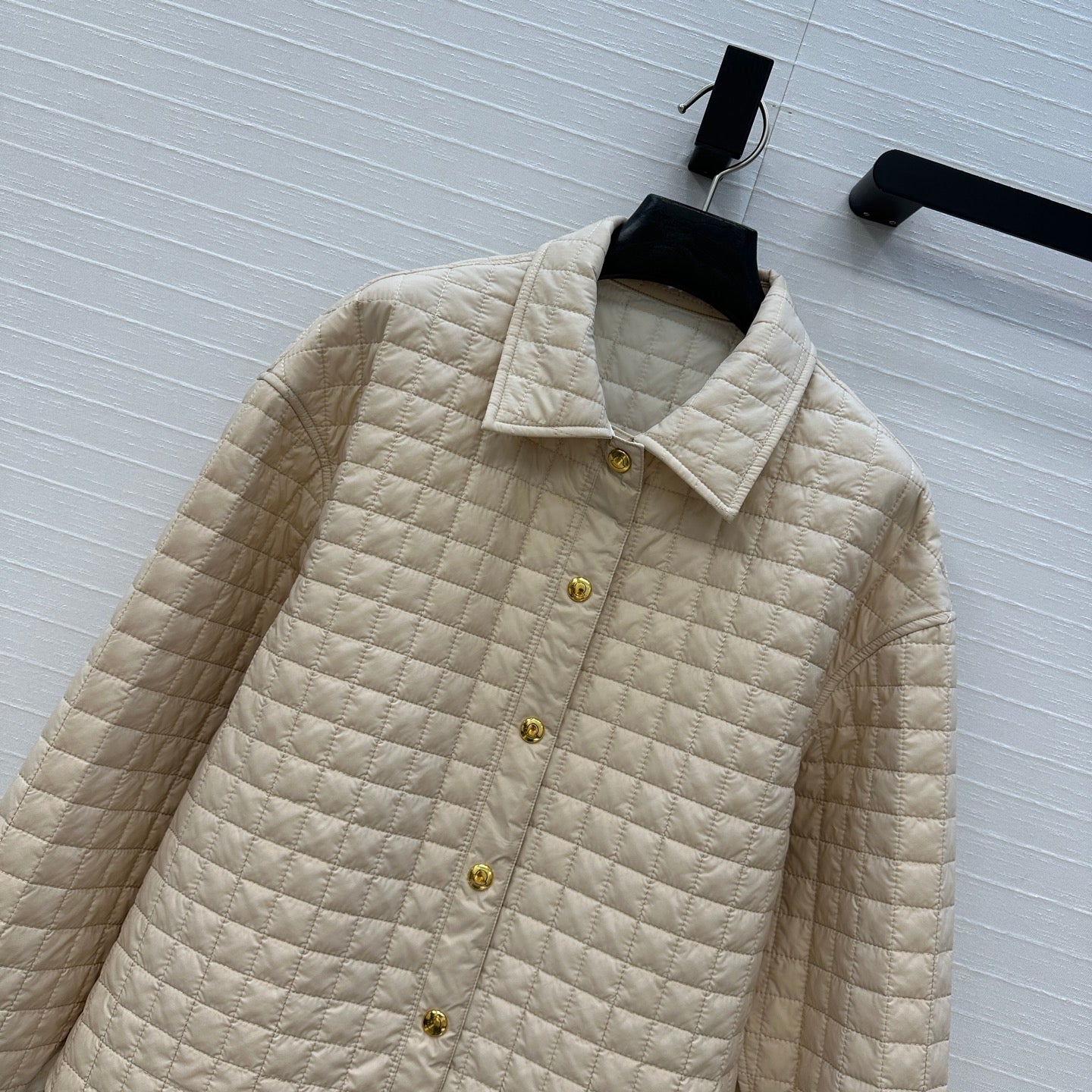 Moncler 25 Fall And Winter Shirts Dark Beige Cotton