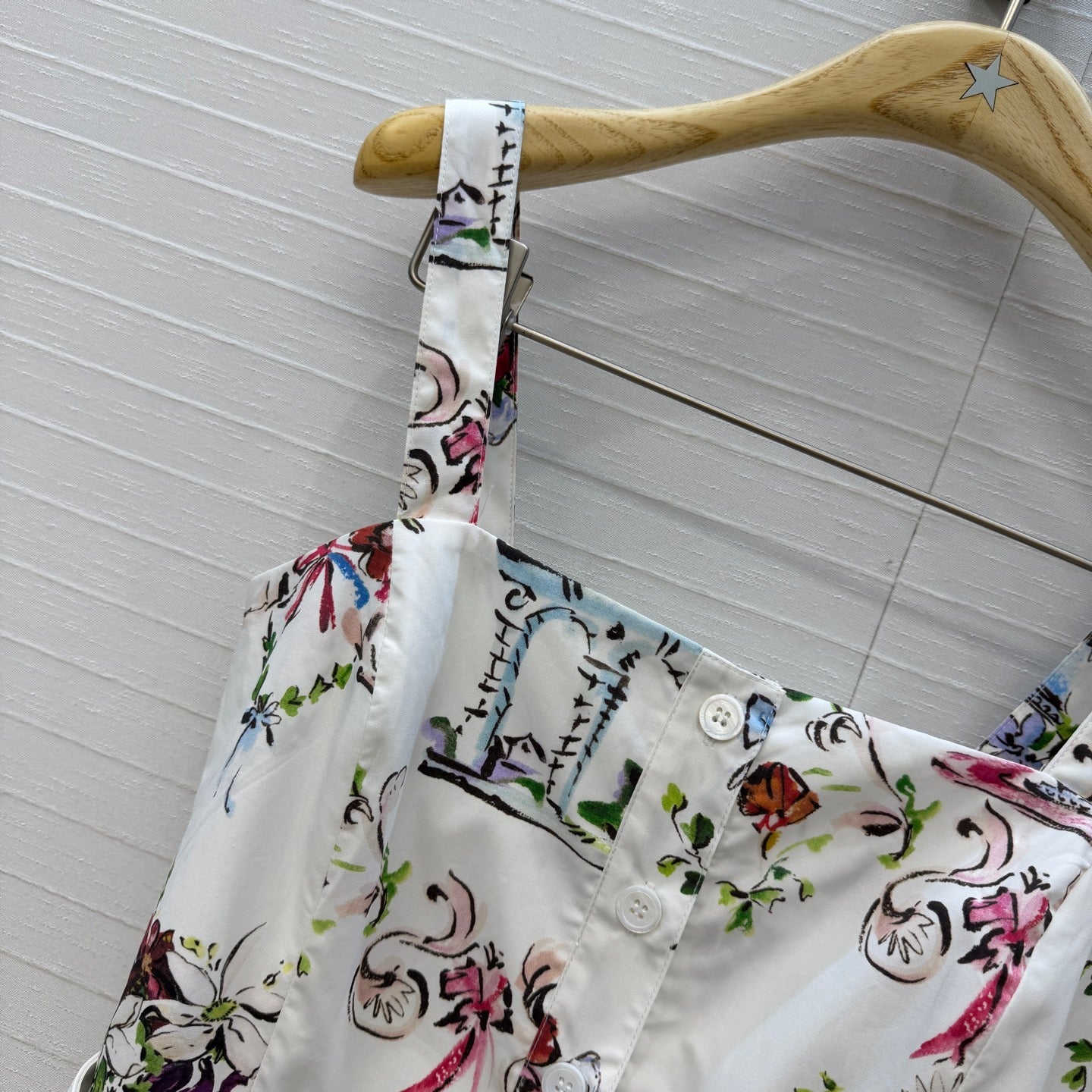Dior 2026 Print Slip Dress Cotton 401997