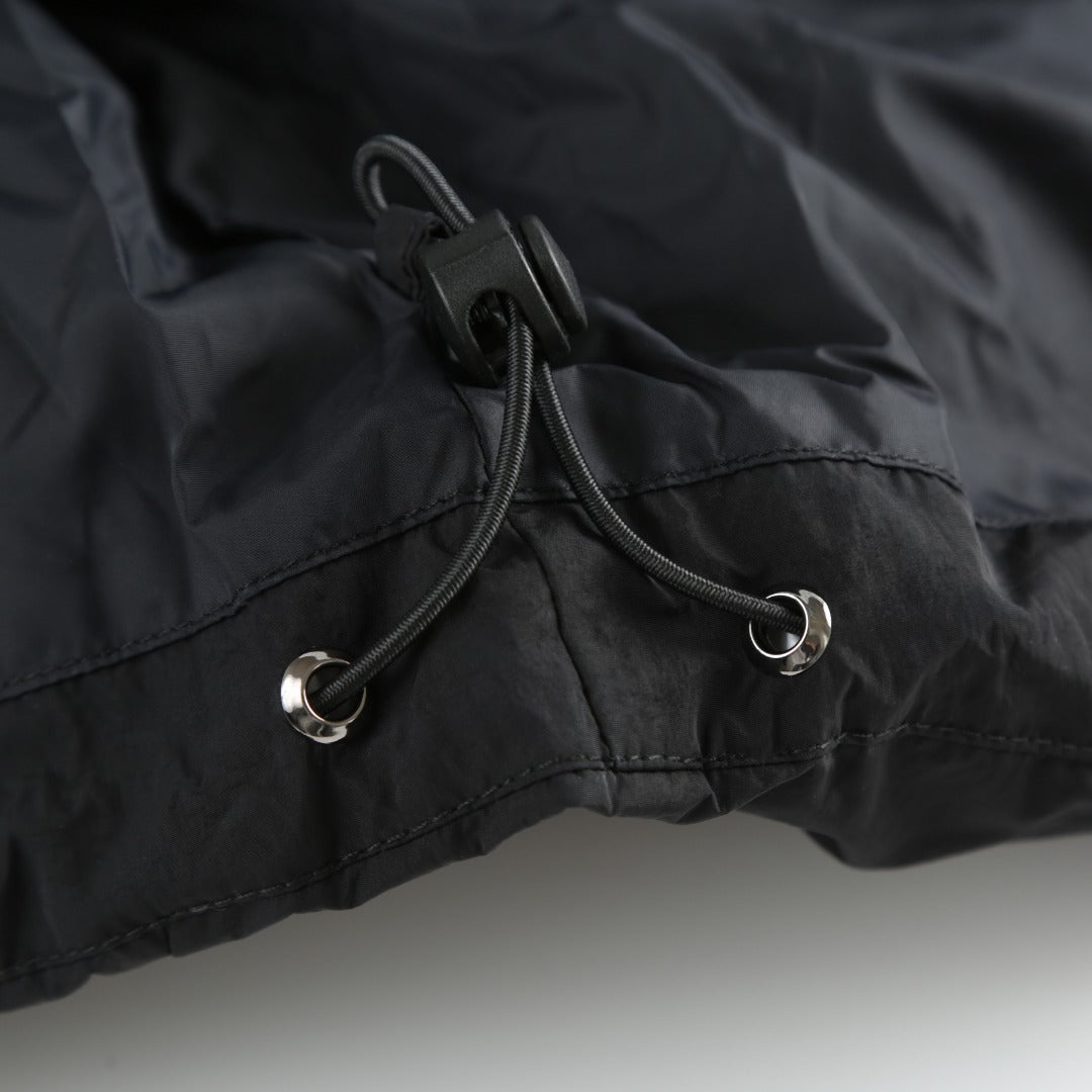 C. Goose Hooded Down Vest Black Polyester  0002