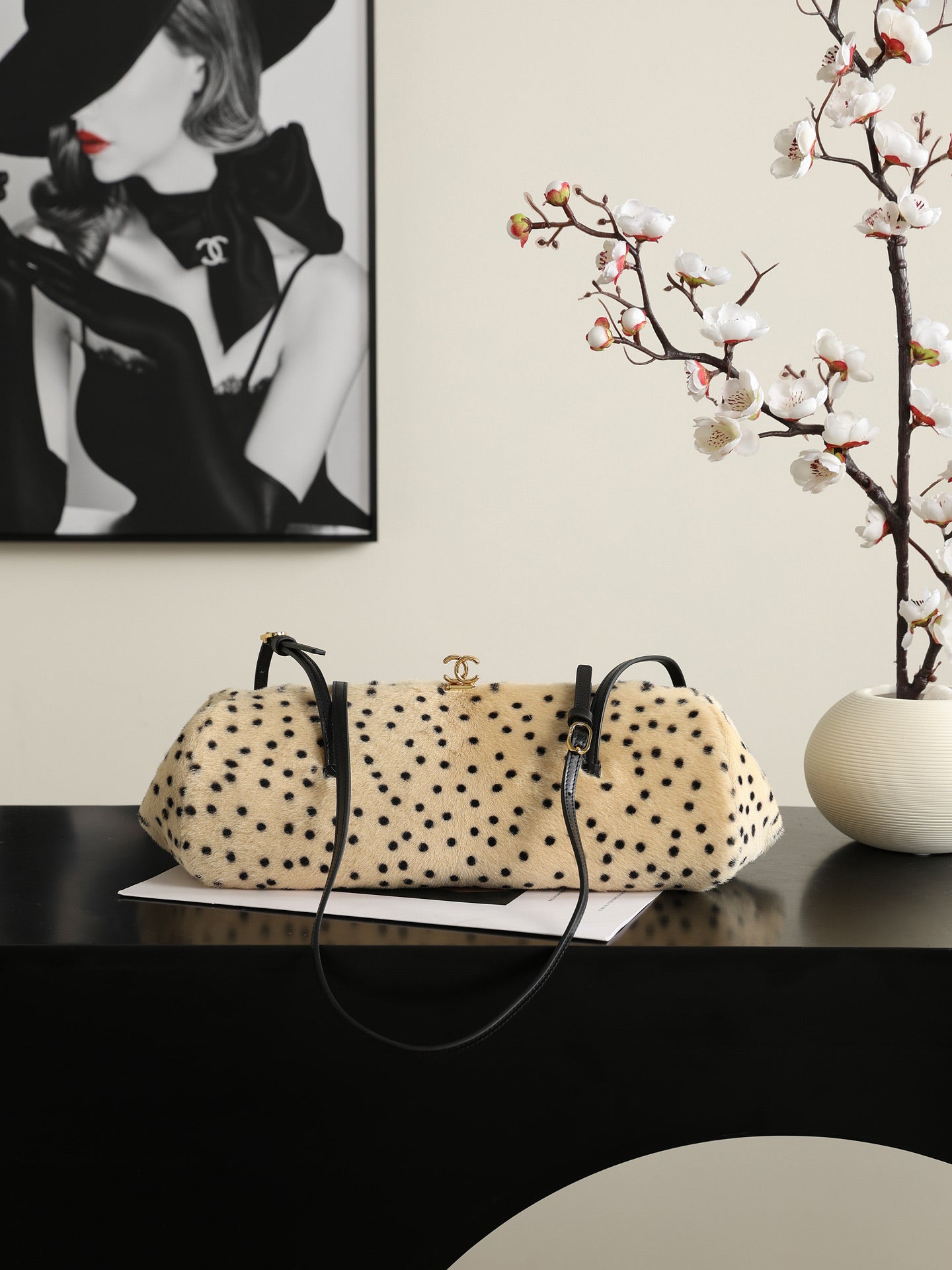 Chanel 2026 Flap Patchwork Design Bag Multicolors Suede Leather 387752