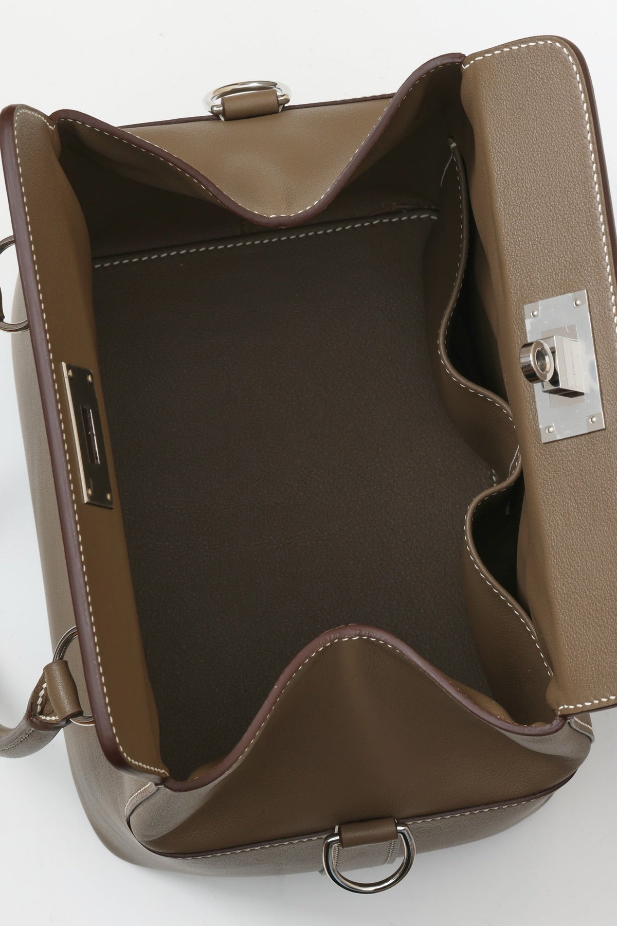 High-end Hermes 2026 Toolbox Bag 21cm Swift Leather