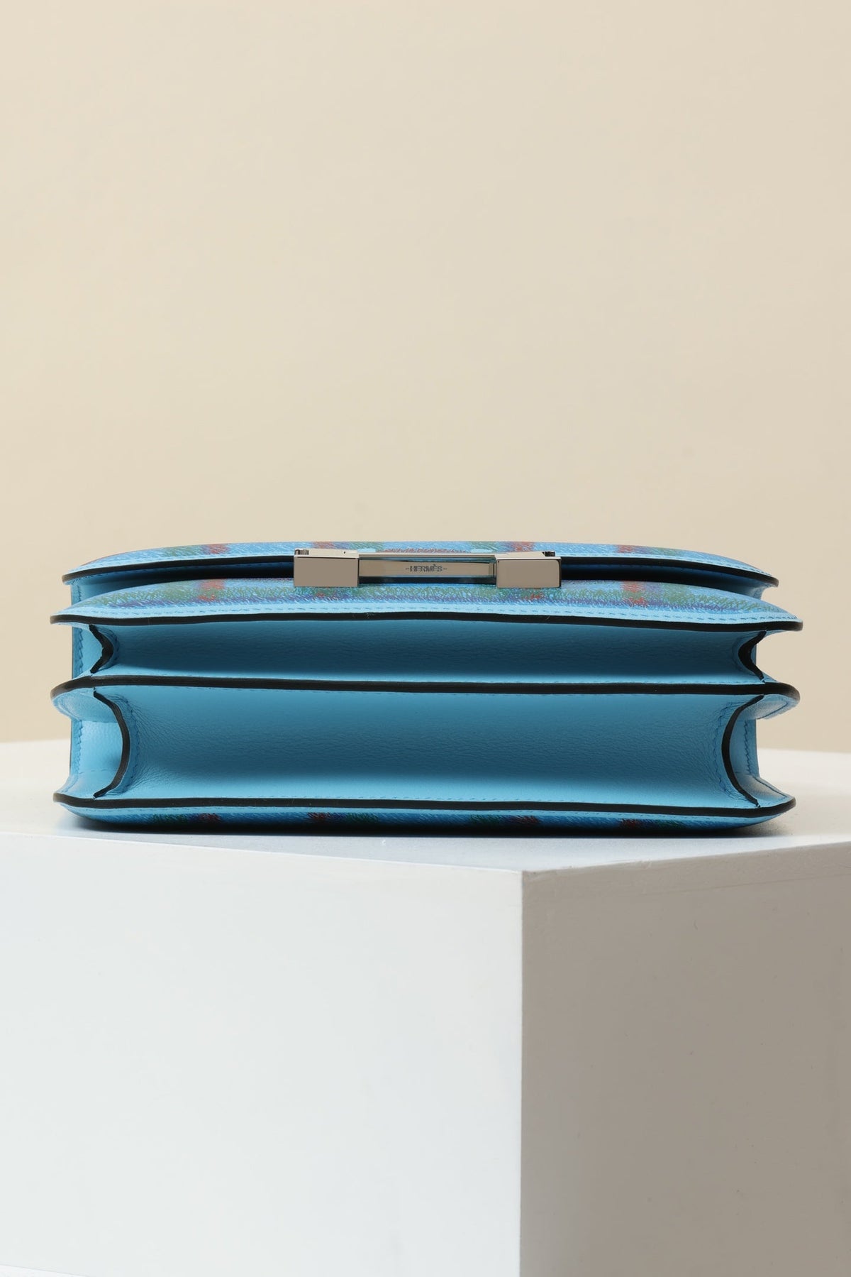 High-end Hermes 2026 Constance 18 Tartan Bag Swift Leather