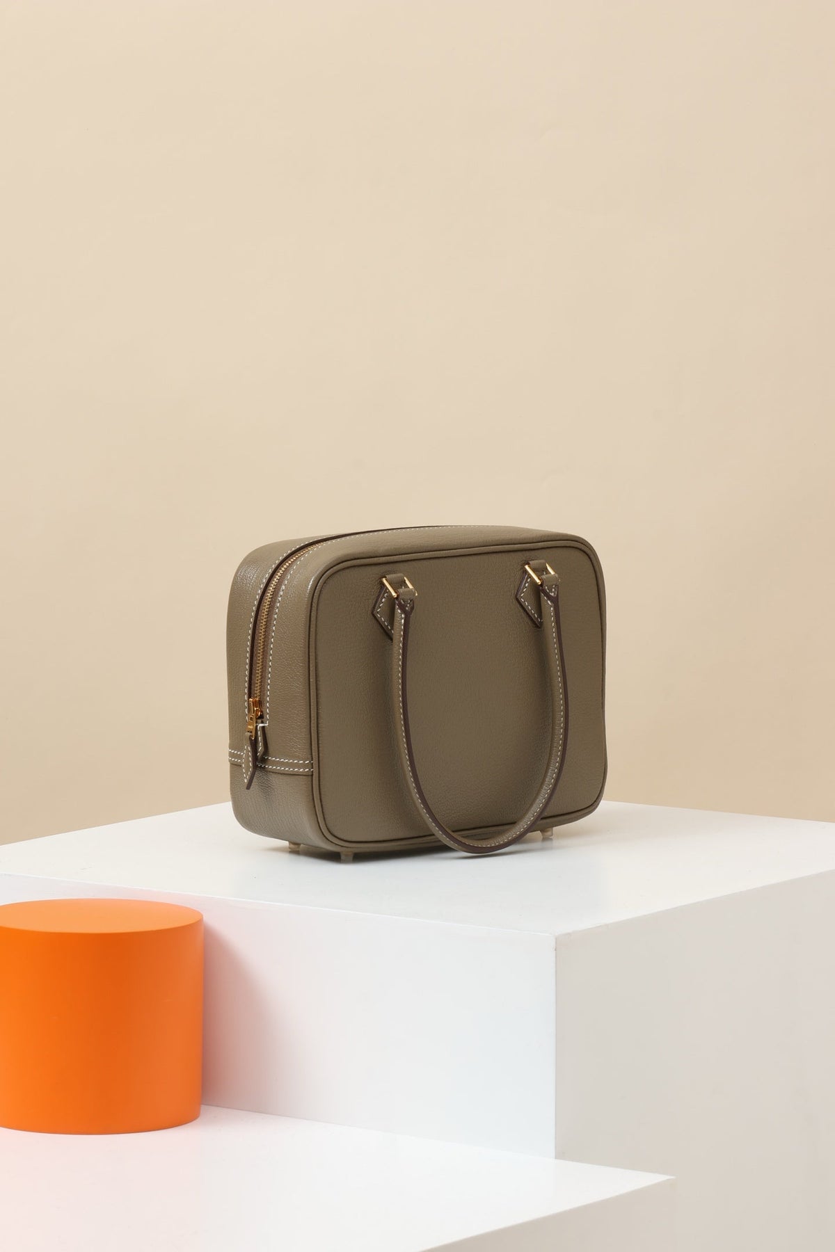 High-end Hermes 2026 Plume Bag 20cm Goatskin
