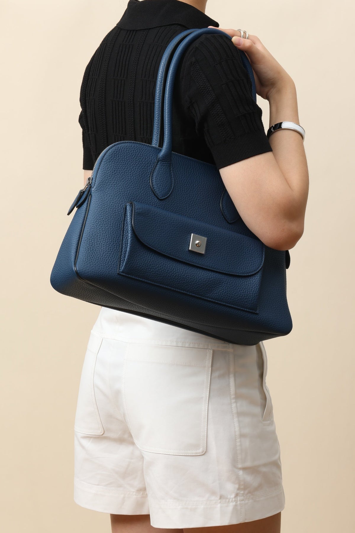 High-end Hermes 2026 Caravas 35 Bag Togo Leather