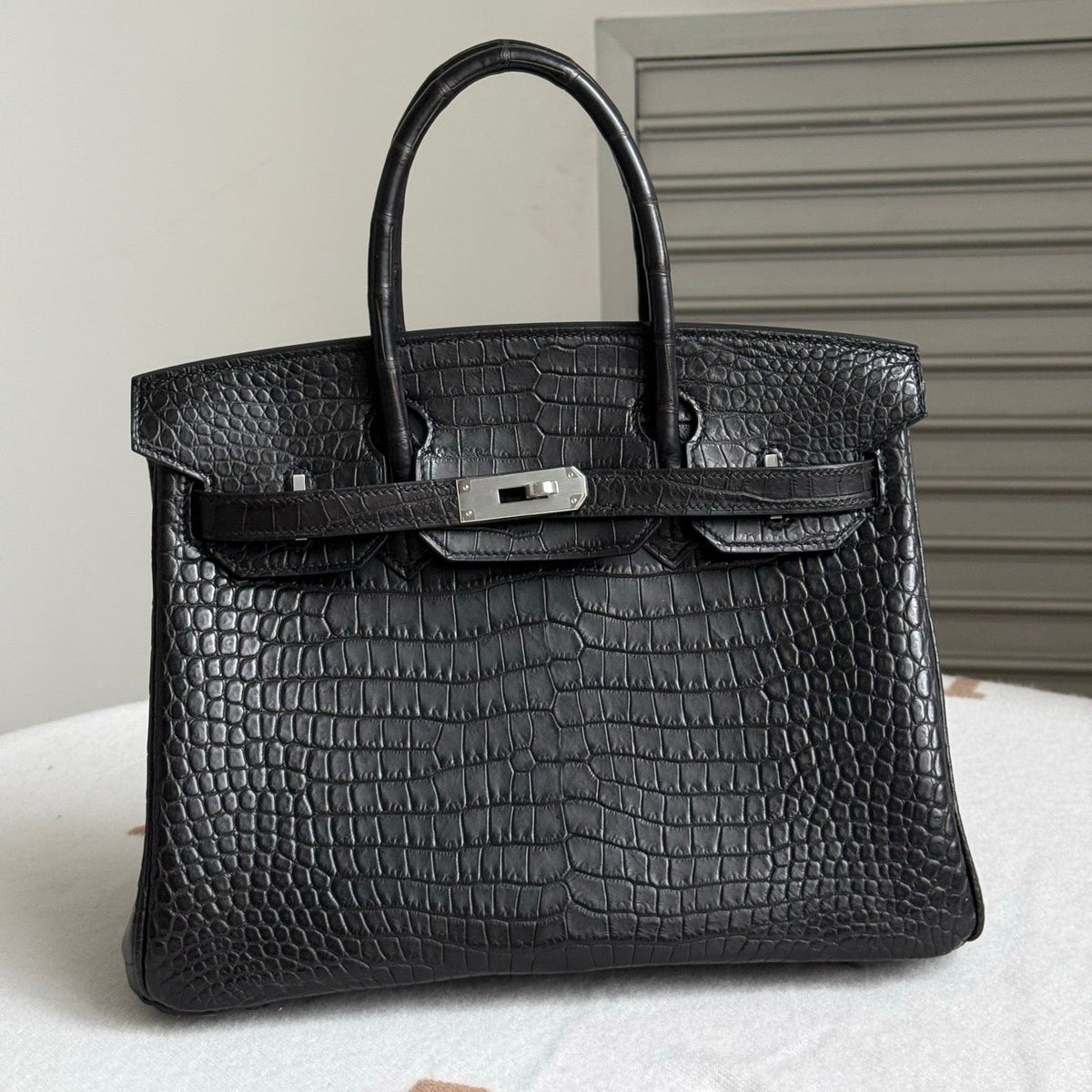 High-end Hermes 2026 Birkin Bag 30cm Crocodile Leather