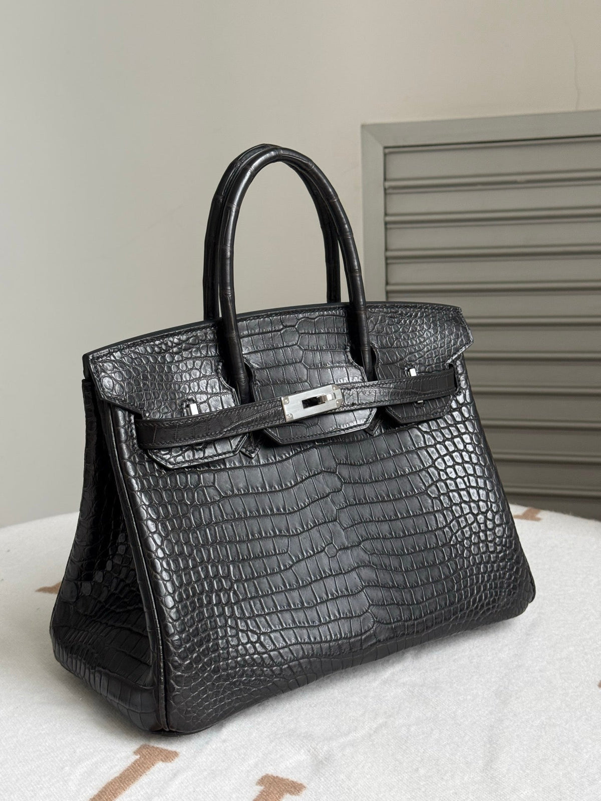 High-end Hermes 2026 Birkin Bag 30cm Crocodile Leather