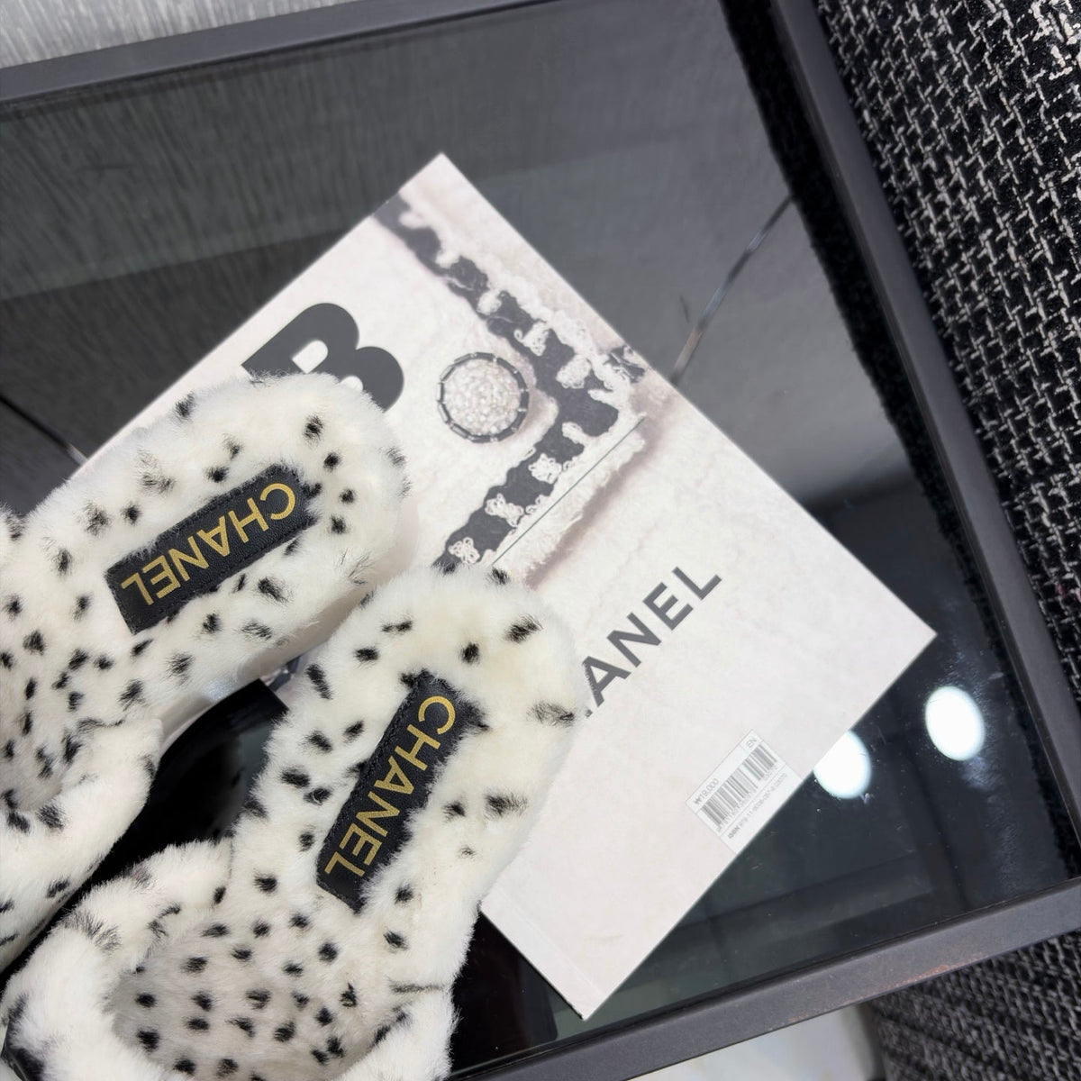 Chanel 2026 Wedge Sandals 70mm Wool 128085