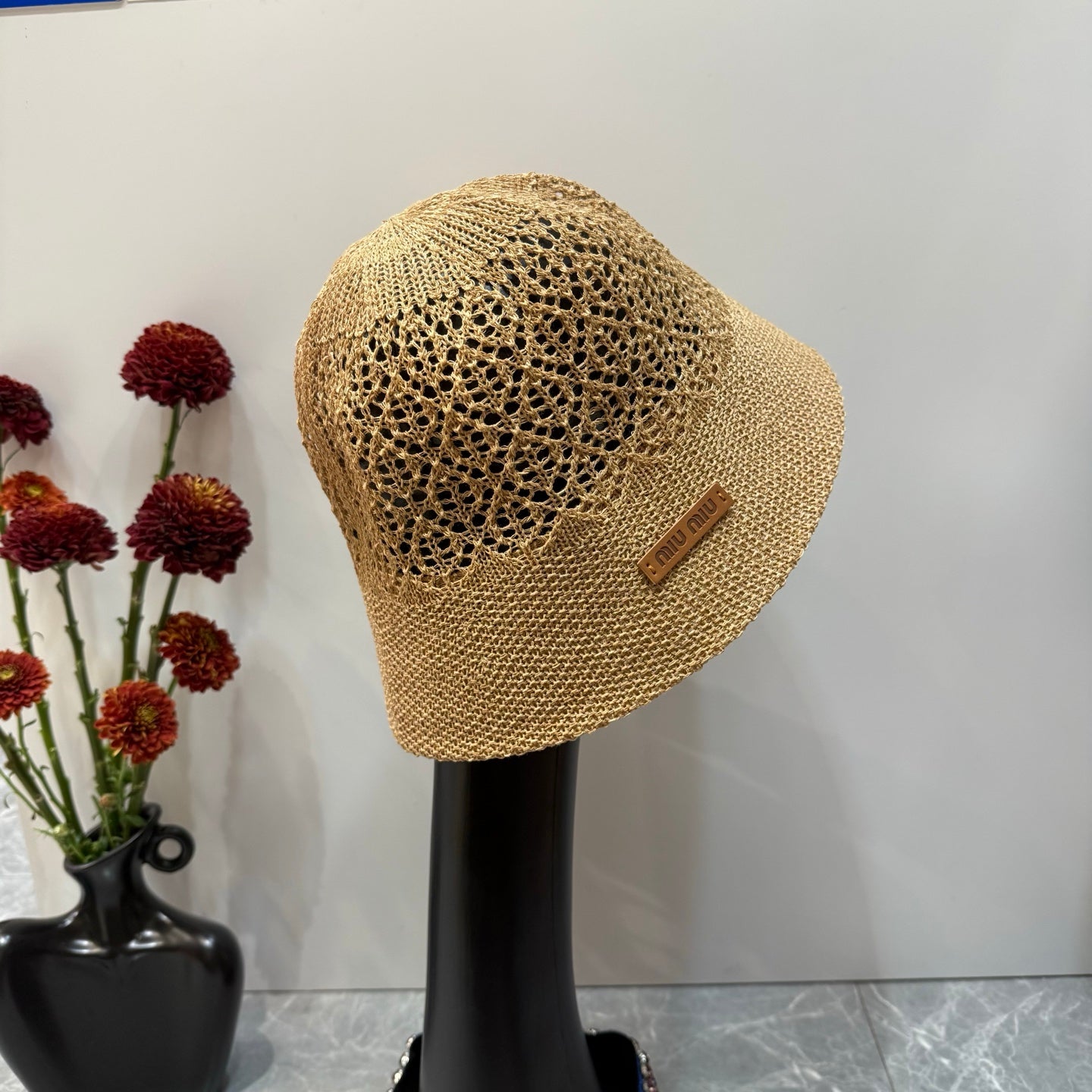 Miumiu Knitted Bucket Hat 214504