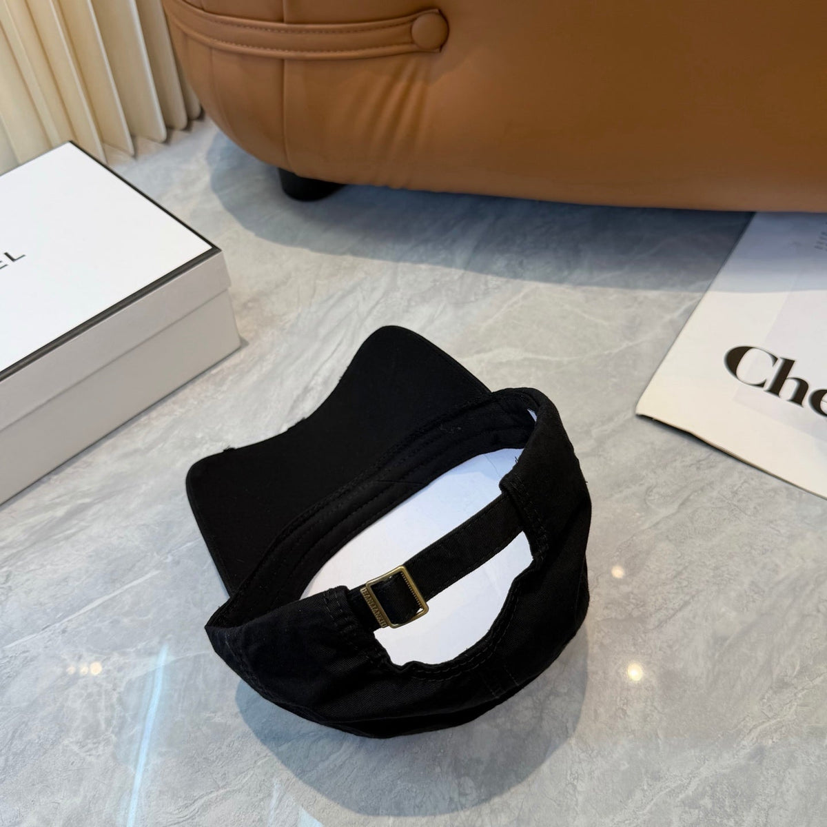 Chanel Logo Baseball Cap 448291