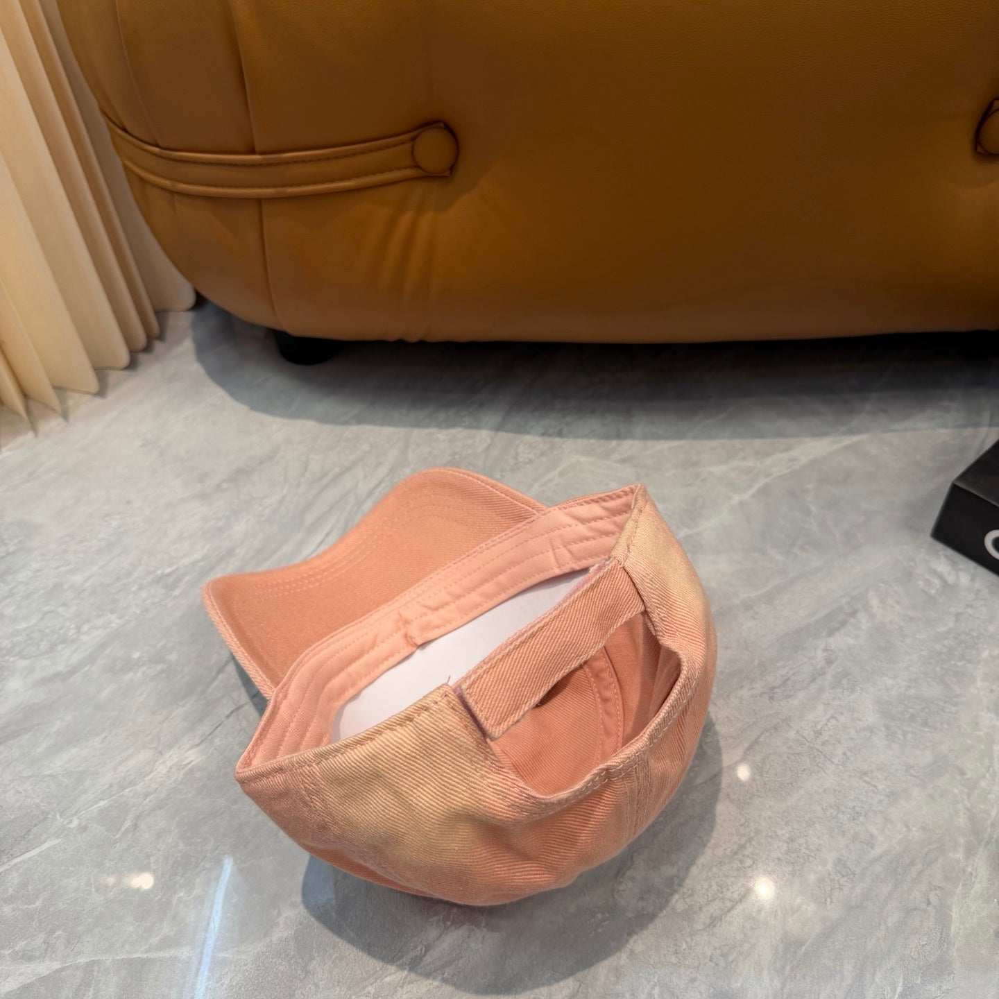 Miumiu Logo-embroidered Distressed Baseball Cap 413112
