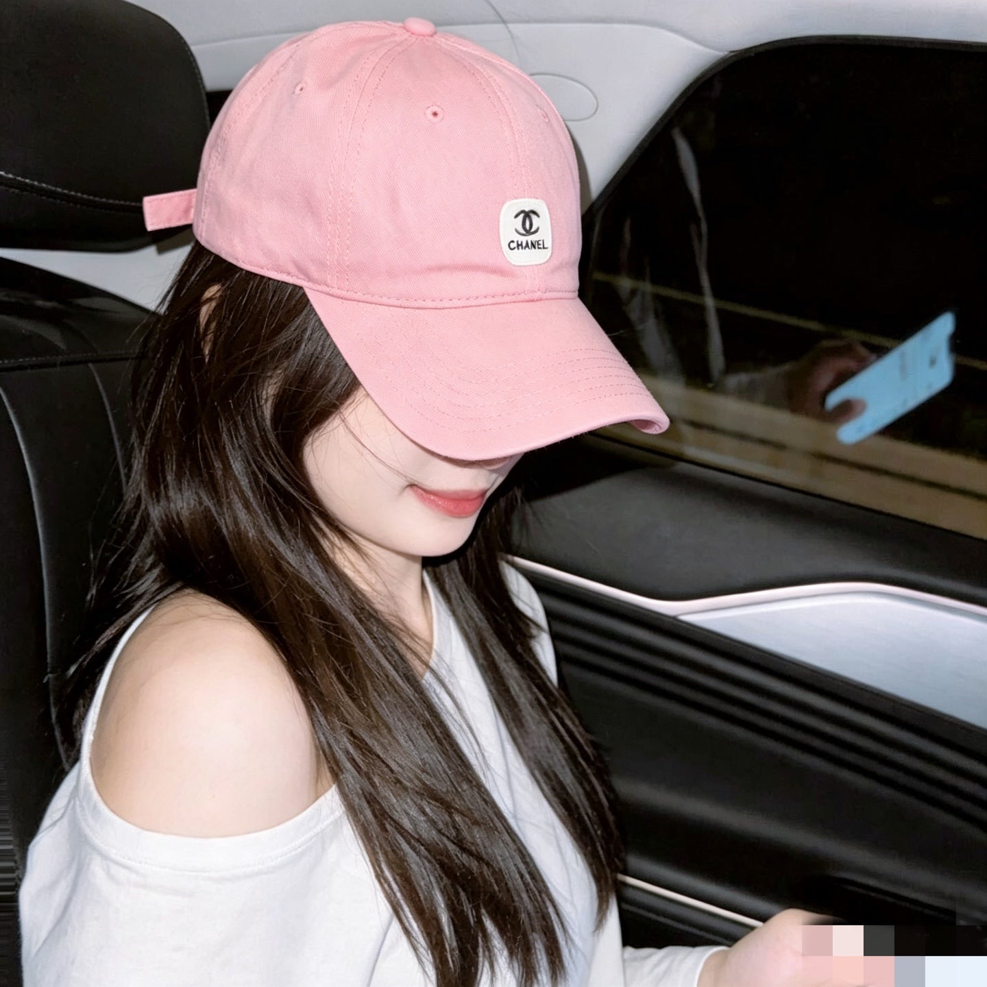 Chanel Baseball Cap with Logo 425715