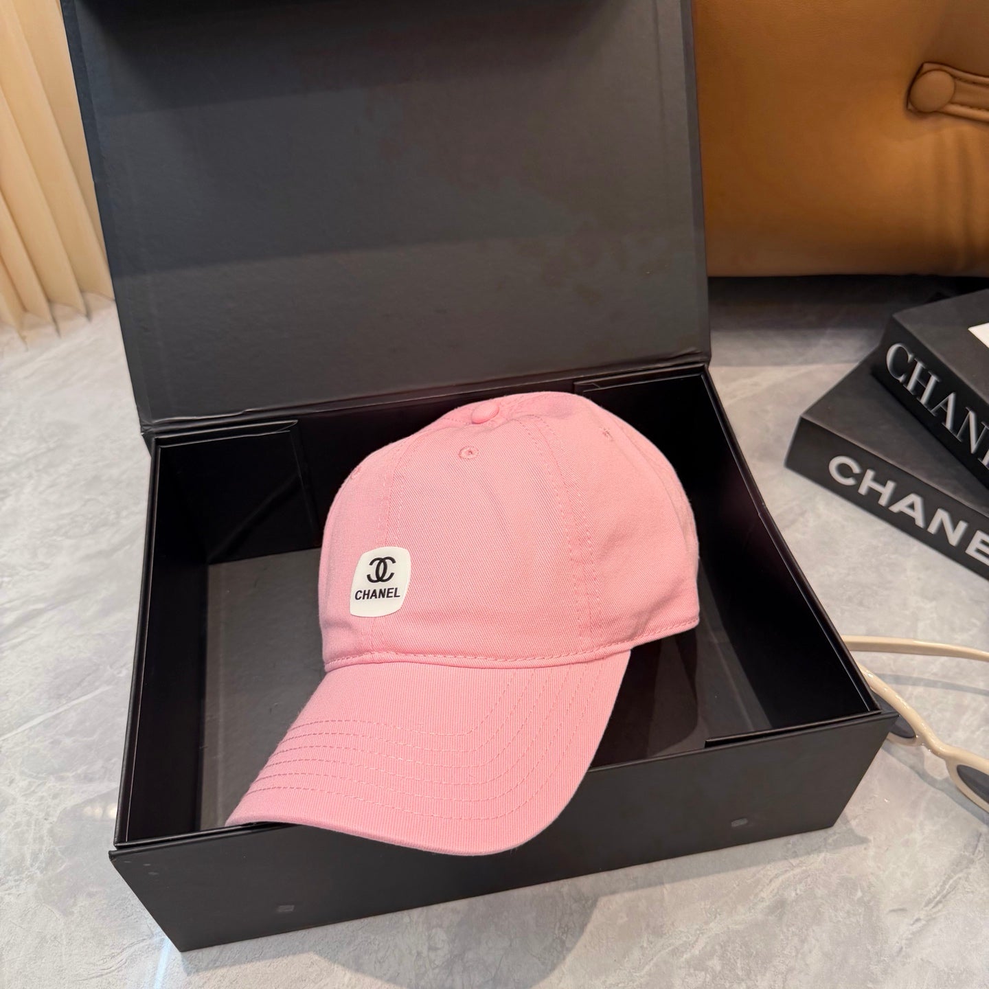 Chanel Baseball Cap with Logo 425715