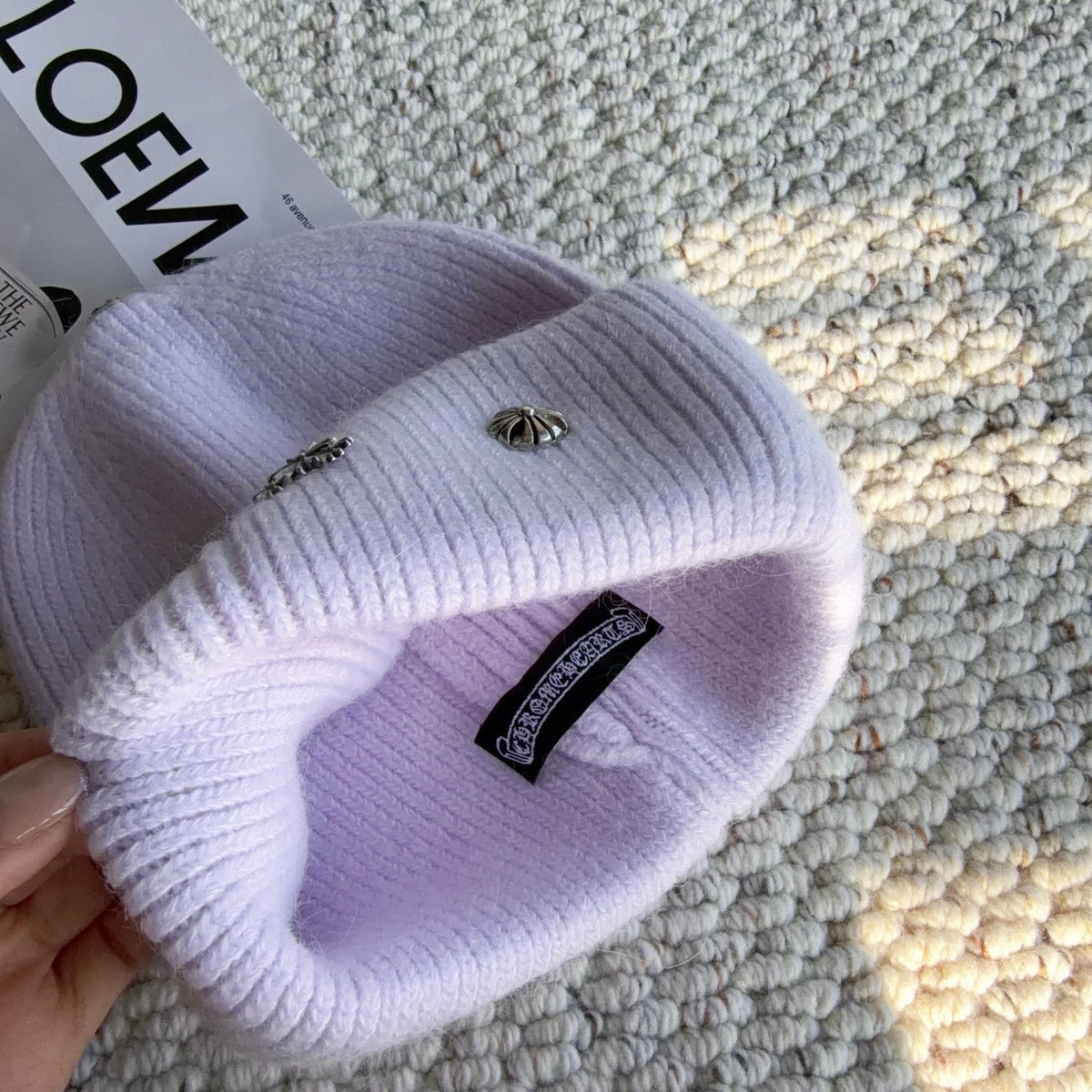Chrome Hearts Wool Beanie Hat 513188