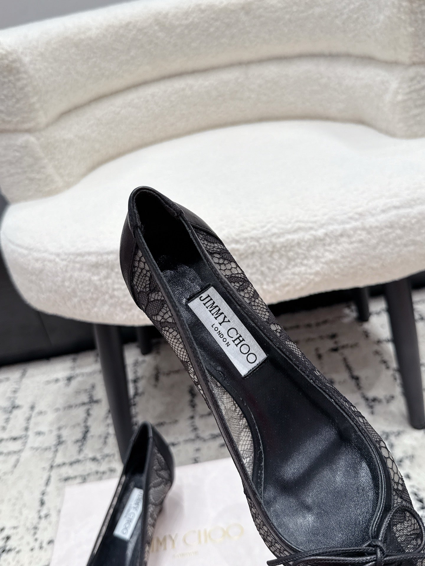 Jimmy Choo 2026 Scarlett Pumps 45mm Lace 908424