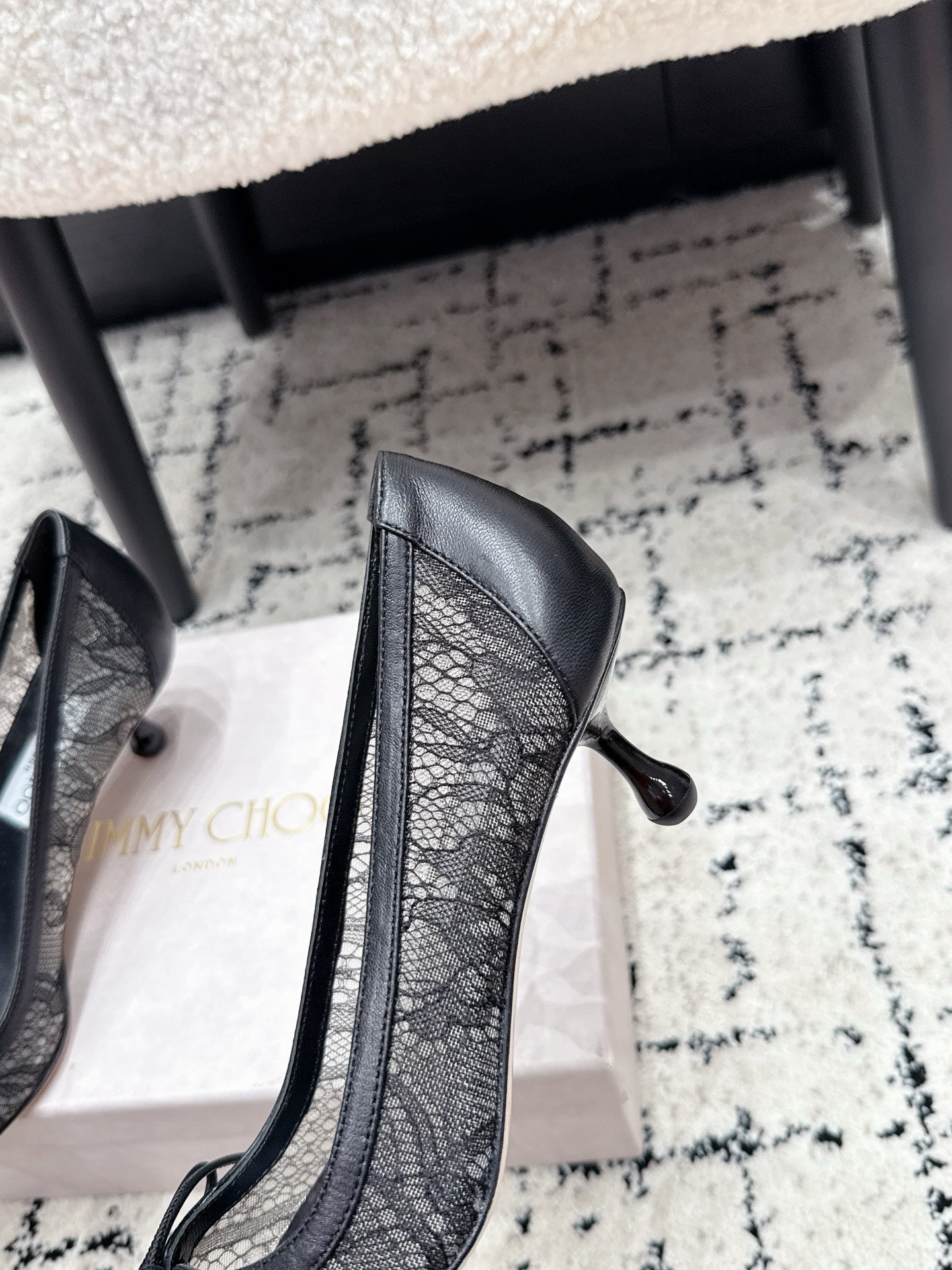 Jimmy Choo 2026 Scarlett Pumps 45mm Lace 908424