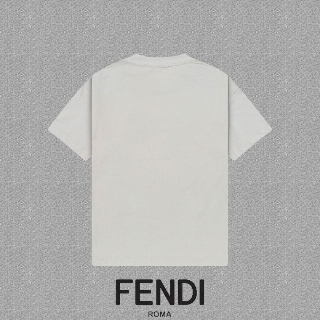 Fendi 2026 Men's Short-Sleeve T-Shirt Cotton 806081