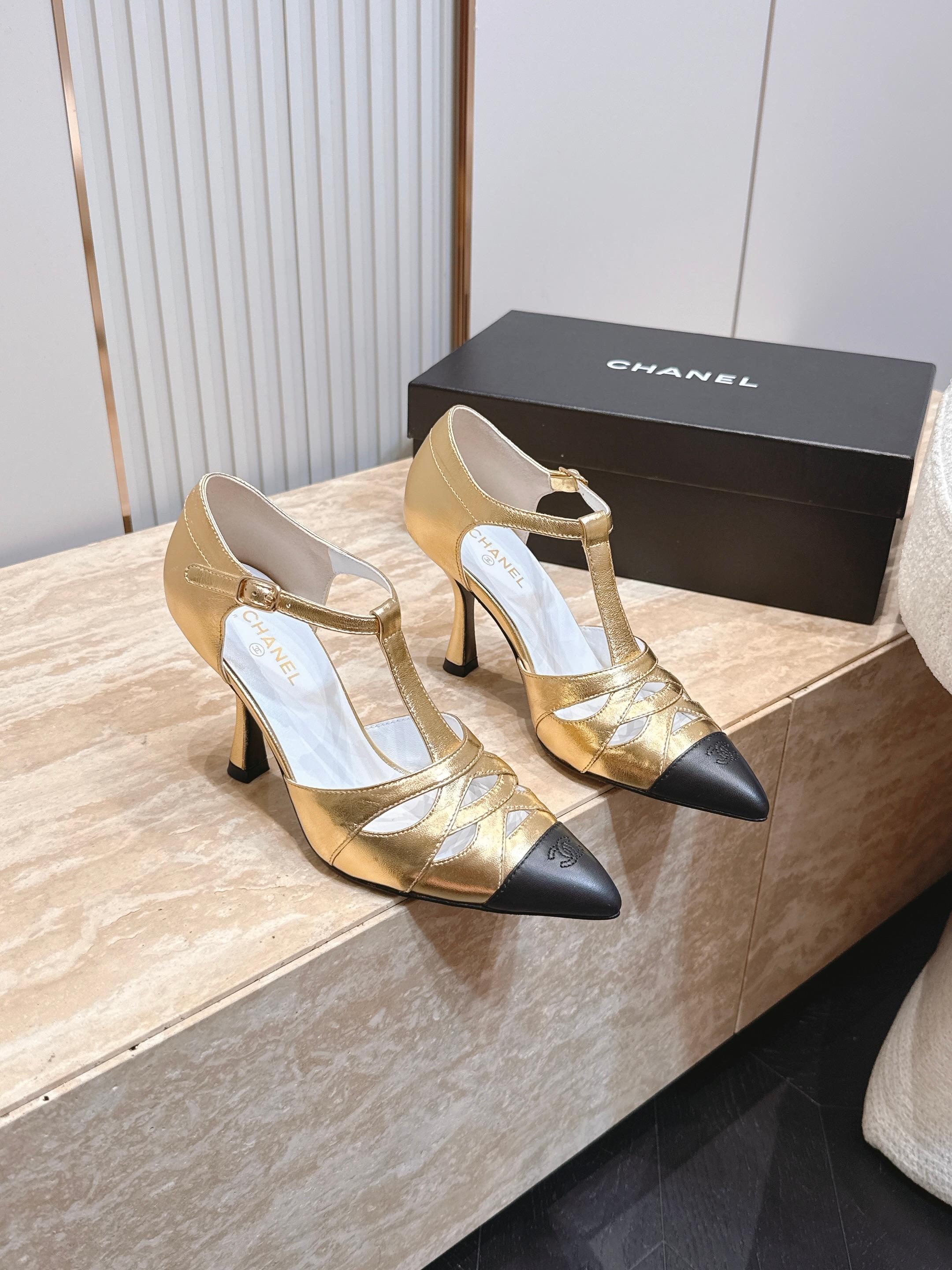 Channel 2026 Slingback Pump 90mm Calfskin 898934