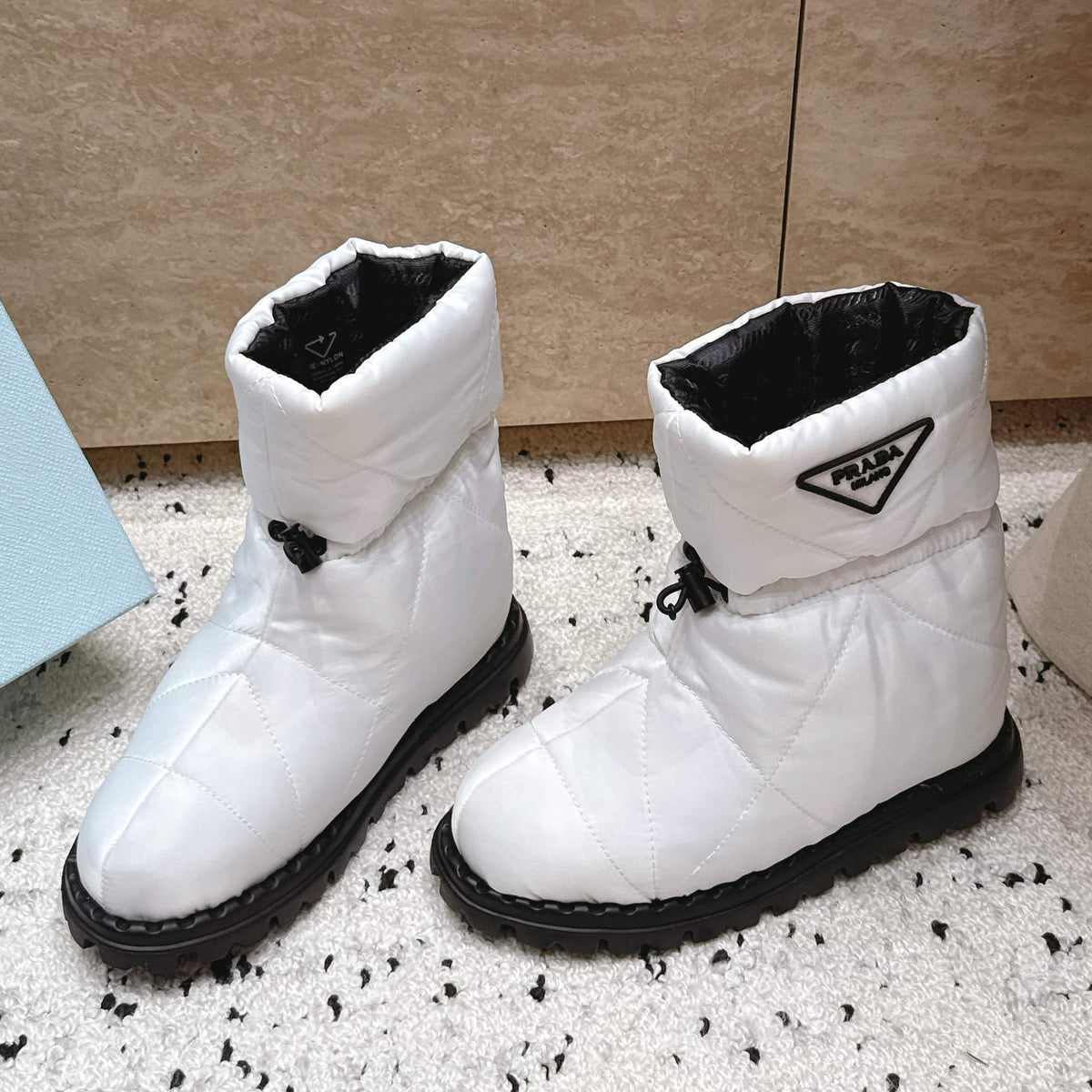Prada 2026 Snow Boots Fabric 180394