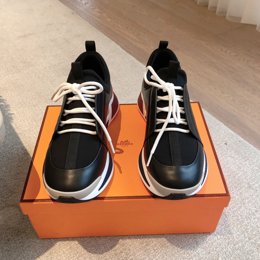 HM Just Sneaker Black Suede