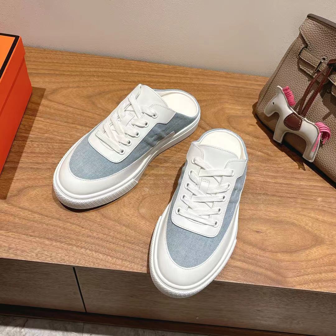 HM 25 Sneaker Mule Fabric and Leather 244603