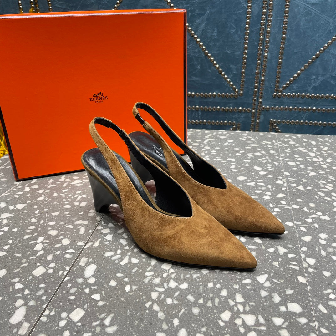 HM Intime 70 Pump Brown Suede  962929