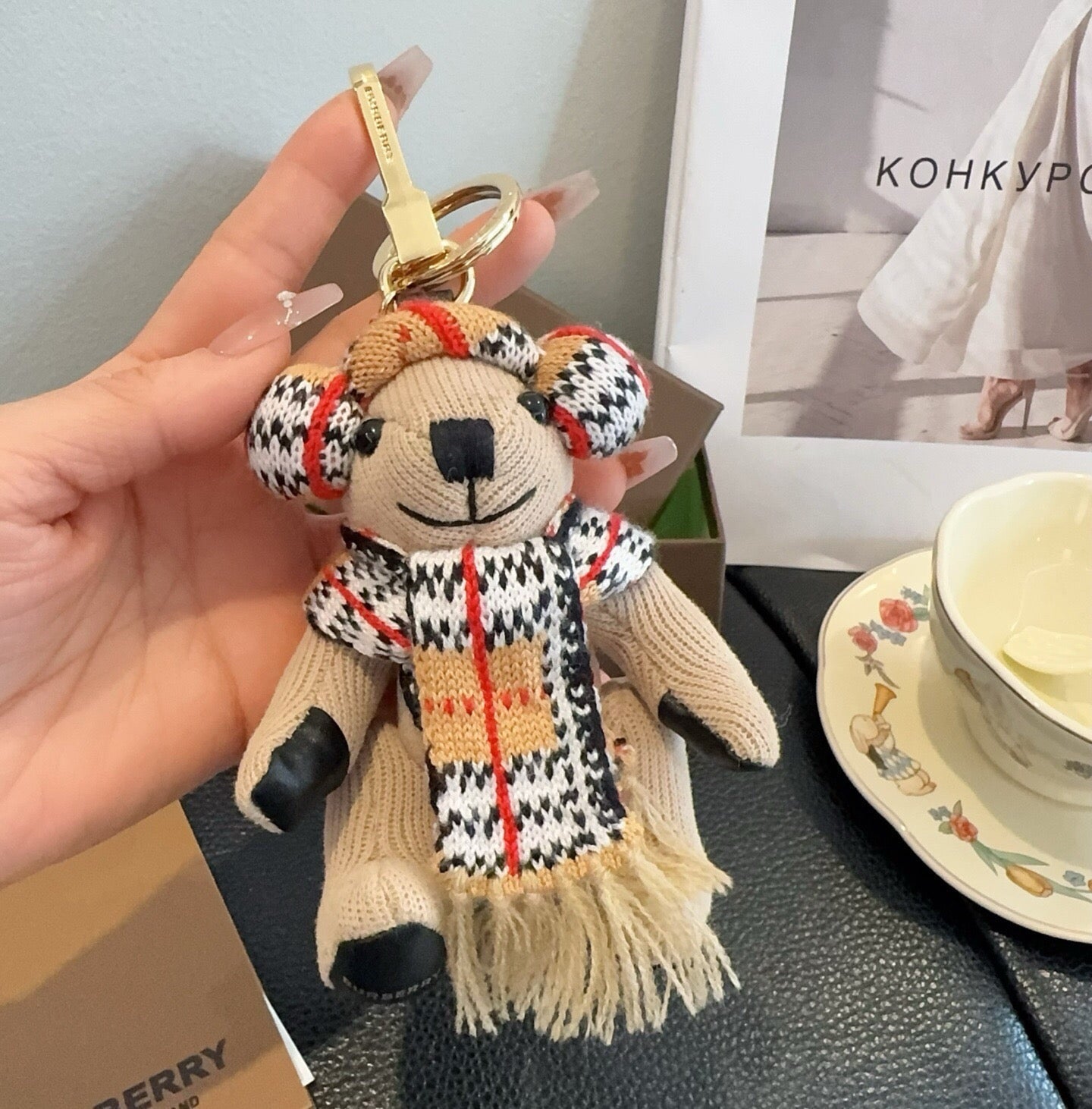 Burberry Thomas Bear Charm 393882