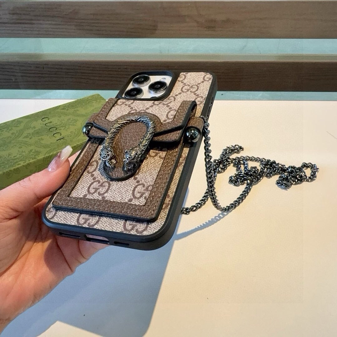 Gucci Dionysus Snake Head Phone Case 400360